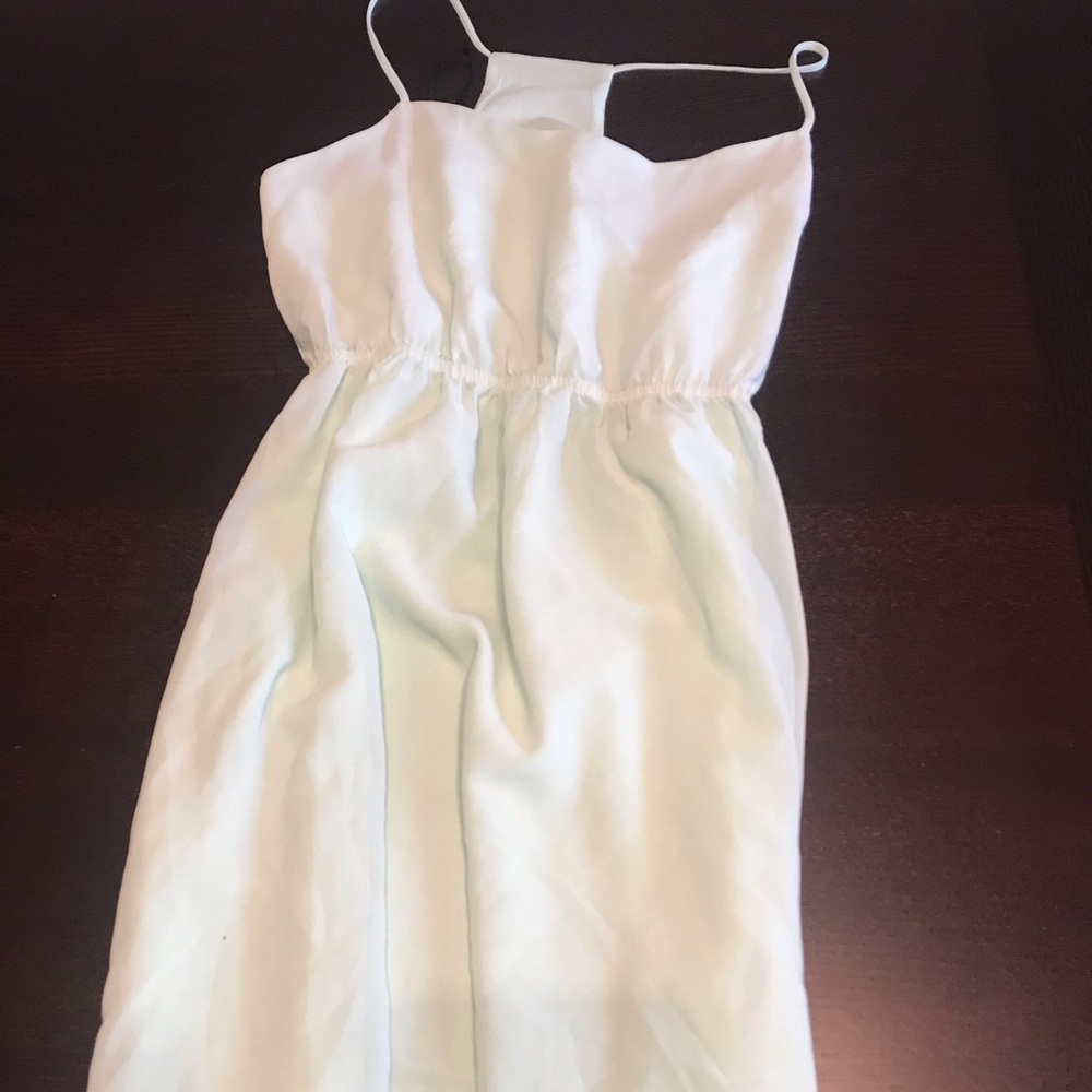 Ladies dress size L light green Forever 21